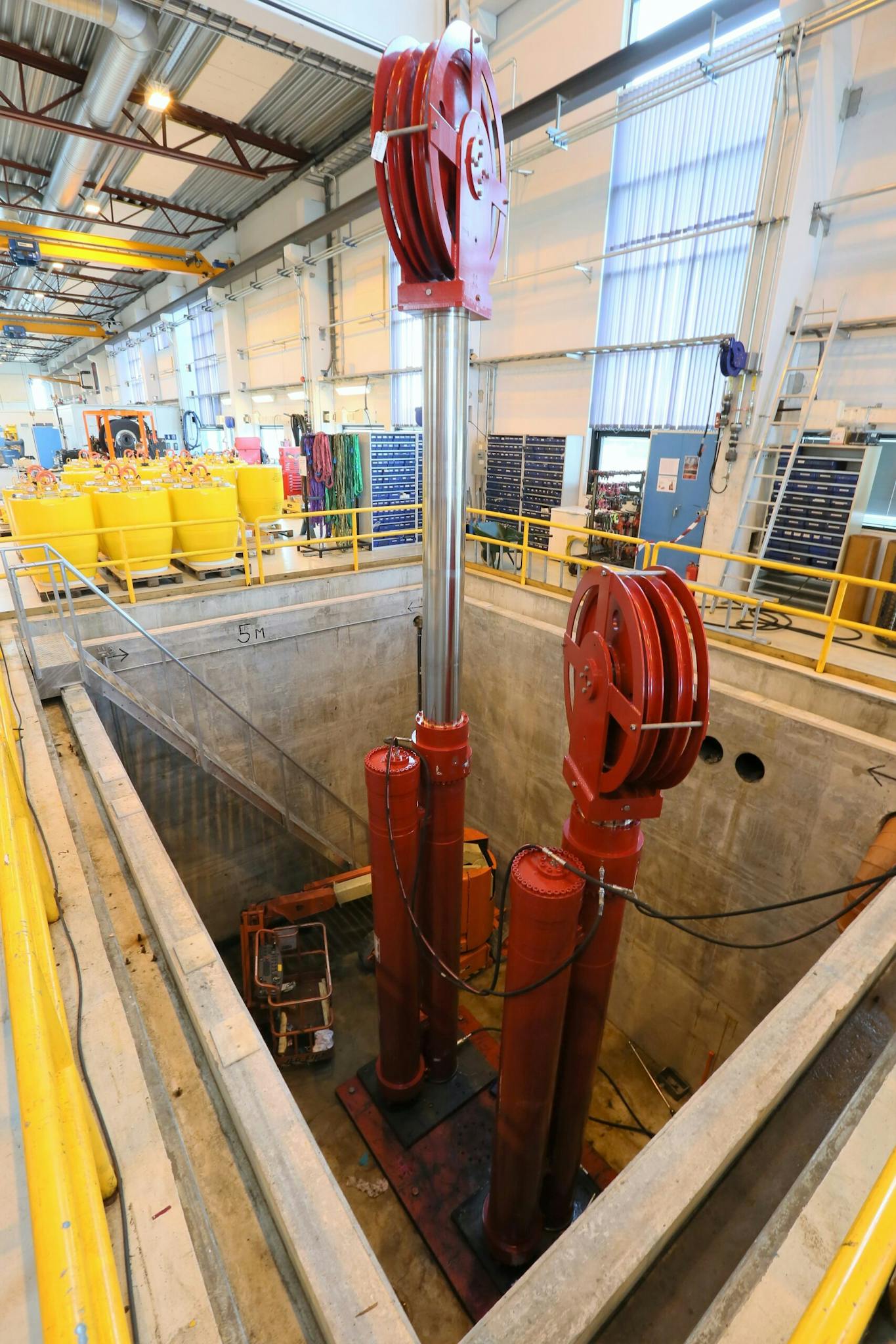 Test pit - pool 1
